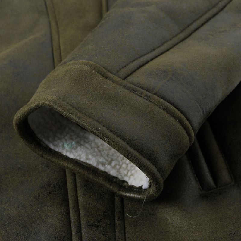 Herrenmode Berber Fleece Verdickte Jacke Freizeitmäntel