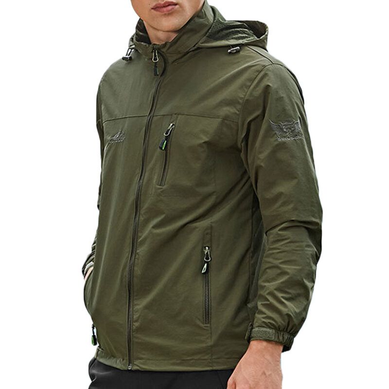 Leichte Winddichte Wasserdichte Schnell Trocknende Outdoor-jacke