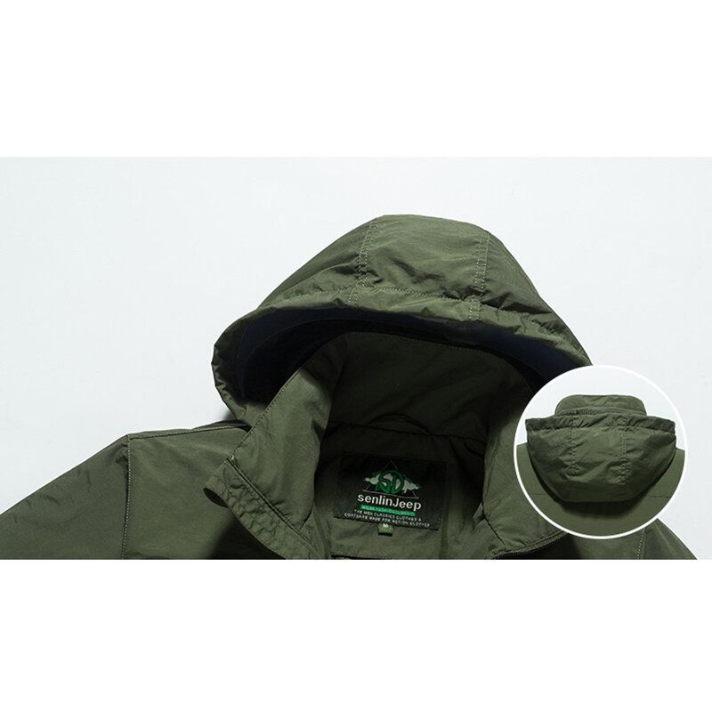 Leichte Winddichte Wasserdichte Schnell Trocknende Outdoor-jacke