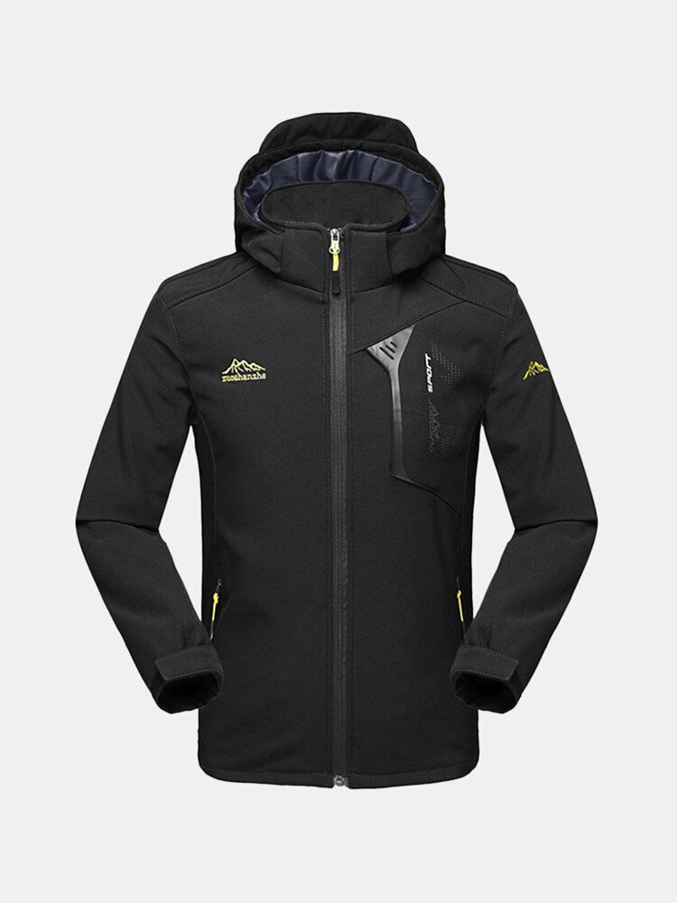 Wasserabweisende Winddichte Outdoor-softshell-jacke Für Herren