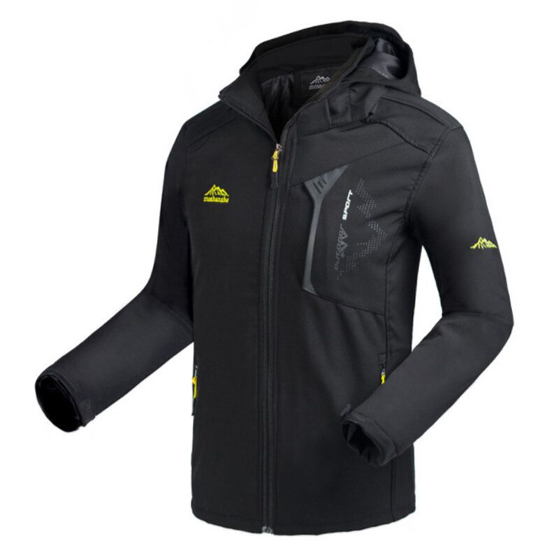 Wasserabweisende Winddichte Outdoor-softshell-jacke Für Herren