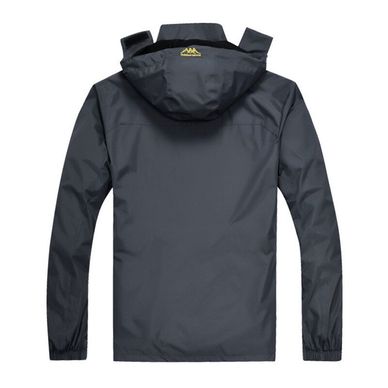 Wasserdichte Outdoor-wanderjacke Mit Kapuze Für Herren