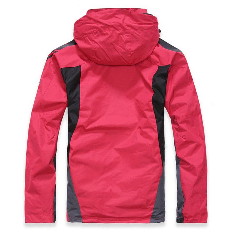 Zweiteilige Wasserdichte Windbreaker-outdoor-skijacke Für Herren