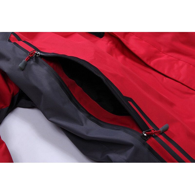 Zweiteilige Wasserdichte Windbreaker-outdoor-skijacke Für Herren