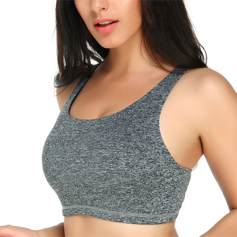 Kisslace Overhead Criss-cross Stoßfester Sportlicher Bh