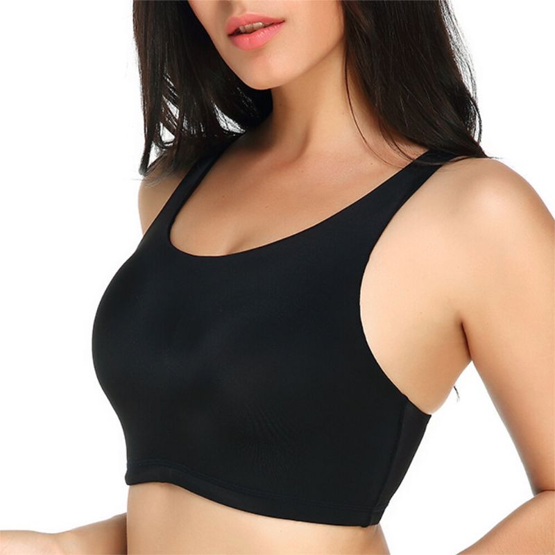 Kisslace Overhead Criss-cross Stoßfester Sportlicher Bh