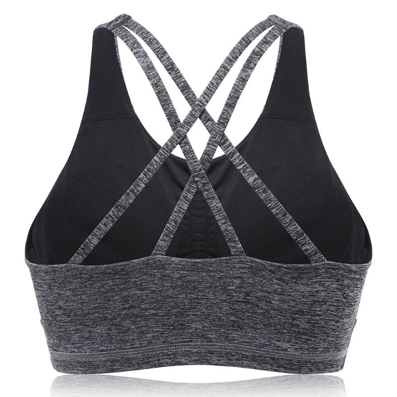 Kisslace Overhead Criss-cross Stoßfester Sportlicher Bh