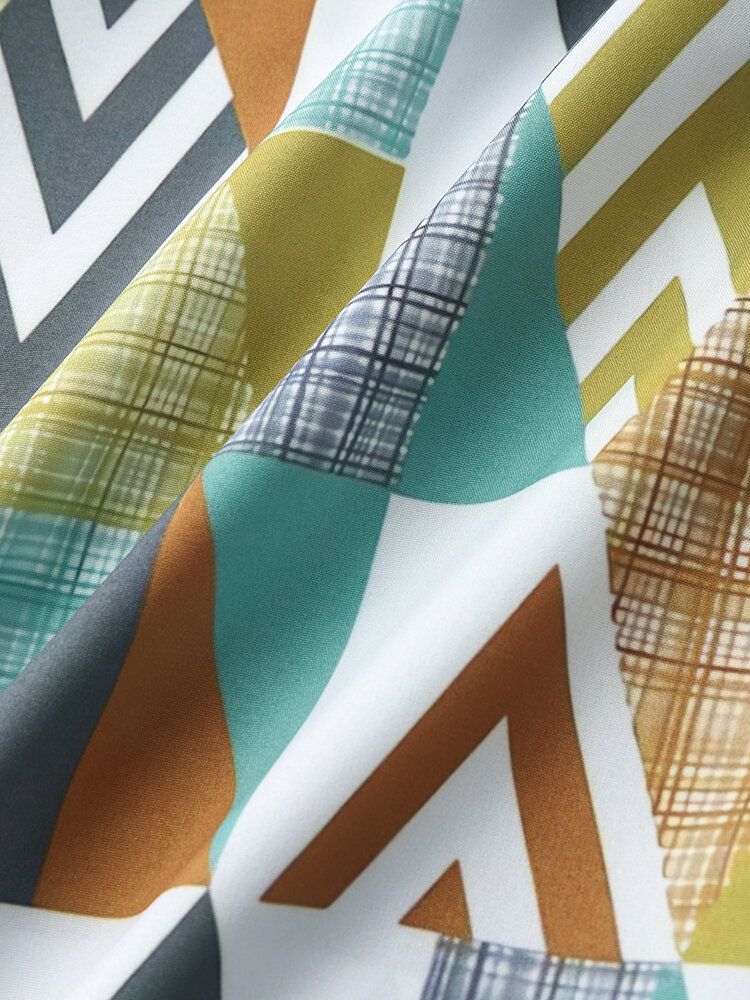 Lässige Hemden Mit Argyle-muster Für Herren